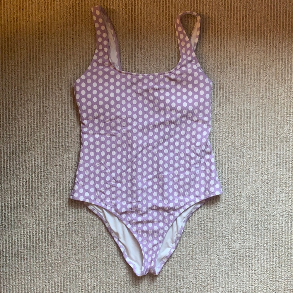 Aerie Purple Polka Dot Bikini- Never Worn